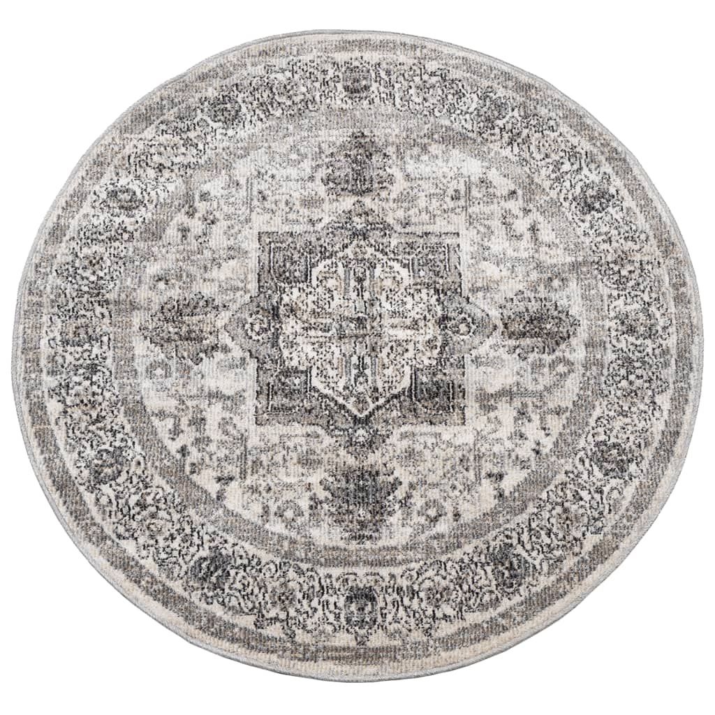 VidaXL-Teppich Arbizu für drinnen und draußen im Vintage-Stil ø 200 cm
