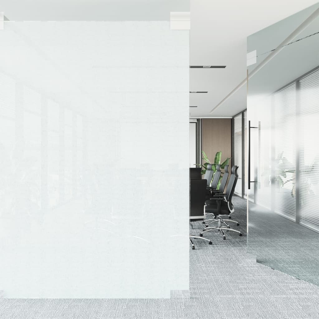 Vidaxl Window Film Mat 45x500 cm PVC transparent