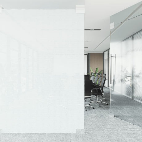 Vidaxx Fensterfolie matt 45x500 cm PVC weiß
