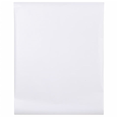 Vidaxx Fensterfolie matt 60x500 cm PVC weiß