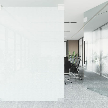 Vidaxx Fensterfolie matt 60x500 cm PVC weiß