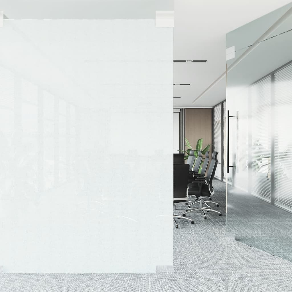 Vidaxx Fensterfolie matt 90 x 2000 cm PVC weiß
