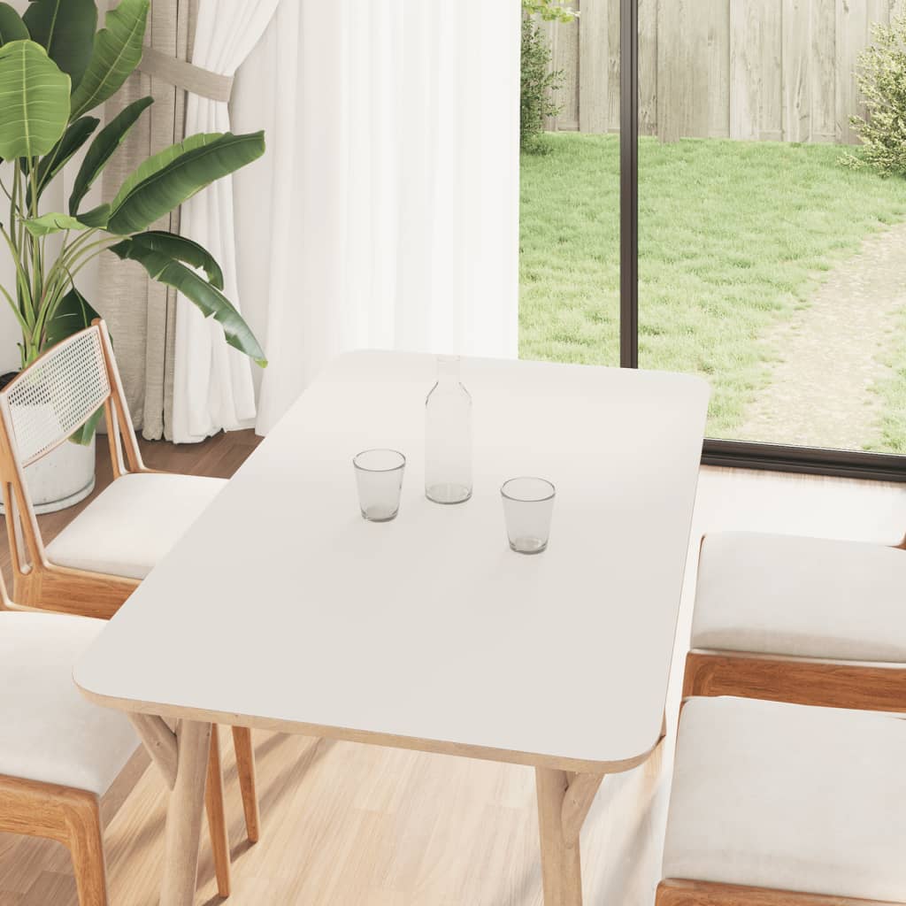 Vidaxx Möbelaufkleber selbstklebend matt weiß 90x500 cm PVC