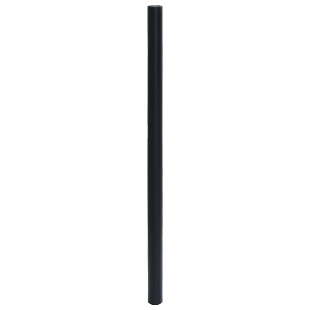 Vidaxx Möbelaufkleber selbstklebend mattschwarz 90x500 cm PVC