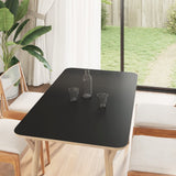 Vidaxx Möbelaufkleber selbstklebend mattschwarz 90x500 cm PVC
