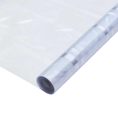VidaXL Fensterfolien 2 Stk. mattes Bambusmuster PVC