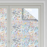 VidaXL Fensterfolien 5 Stk. mattes 3D-Regenbogenmuster PVC