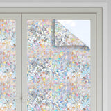 VidaXL Fensterfolien 5 Stk. mattes 3D-Regenbogenmuster PVC