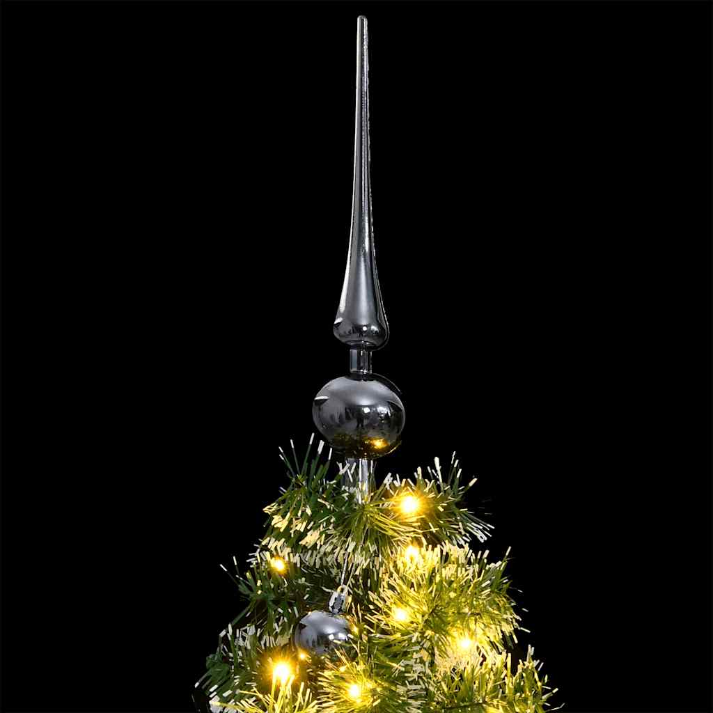 VidaXL Künstlicher Weihnachtsbaum mit Scharnieren 150 LEDs und Weihnachtskugeln 150 cm