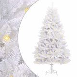 Vidaxl kunstkerstboom met 300 led wit 240 cm pvc en metaal