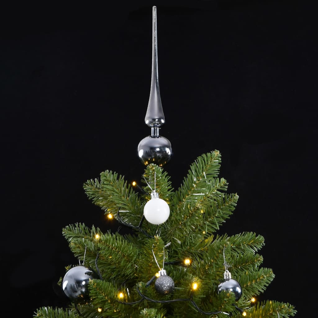 Vidaxl Kunstkerstboom s Hinges 300 LED a vánočními míčky 270 cm