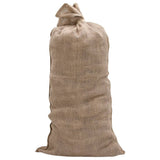 Vidaxl Jute -Taschen 5 Stück 220 g m² 65x135 cm 100% Jute