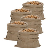 Vidaxl Jute Sacs 5 pièces 340 g m² 100x110 cm 100% jute