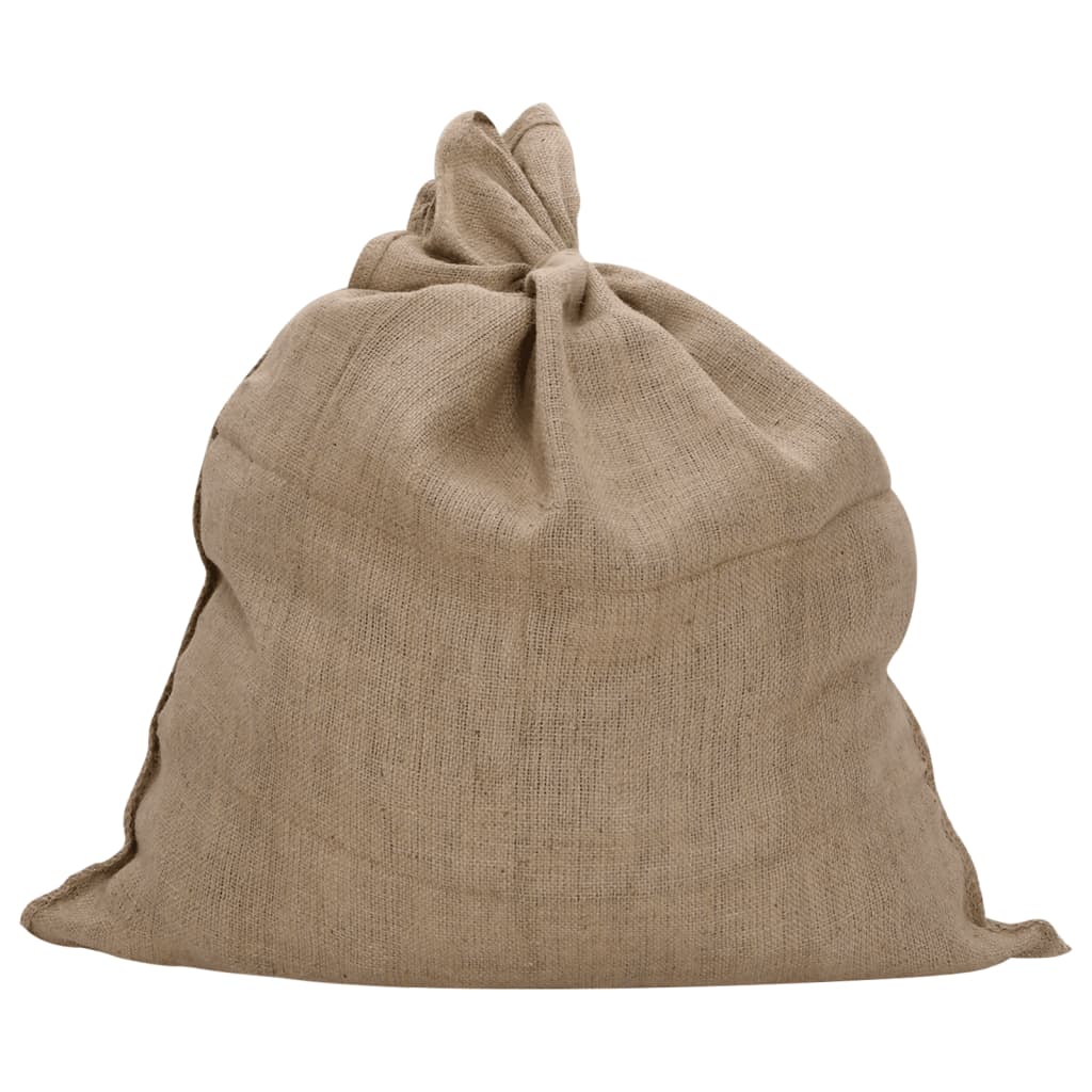 Vidaxl Jute Sacs 5 pièces 340 g m² 100x110 cm 100% jute