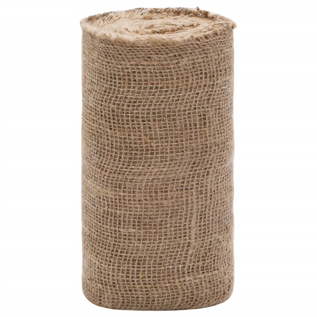 VidaXL Juterolle 200 g m² 0,25x5 m 100 % Jute