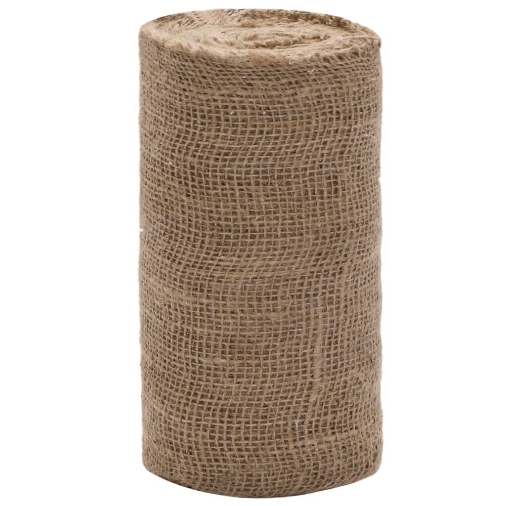 Vidaxl Jute rulle 200 g m² 0,25x100 m 100% jute