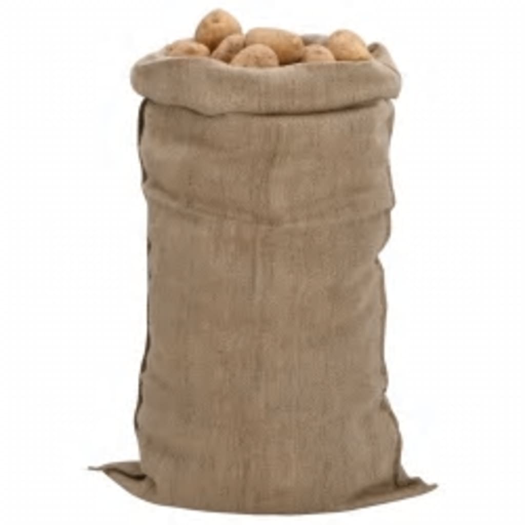 Vidaxx Jutebeutel 30 Stück 340 g m² 65x135 cm 100 % Jute