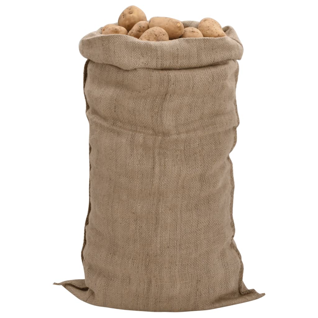 Vidaxl Jute Sacs 30 pièces 340 g m² 65x135 cm 100% jute