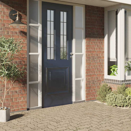 Vidaxx Fensterfolie statisch mattgrau 45 x 2000 cm PVC