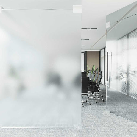 Vidaxx Fensterfolie statisch mattgrau 45 x 2000 cm PVC