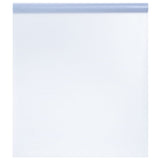 Vidaxx Fensterfolie statisch mattgrau 90 x 1000 cm PVC