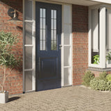 Vidaxx Fensterfolie statisch mattgrau 90 x 1000 cm PVC