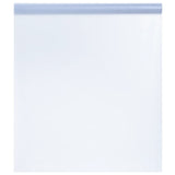 Vidaxx Fensterfolie statisch mattgrau 90 x 2000 cm PVC