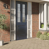 Vidaxx Fensterfolie statisch mattgrau 90 x 2000 cm PVC