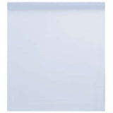 Vidaxx Fensterfolie statisch mattweiß 45x500 cm PVC