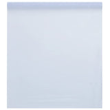 Vidaxl okenski film Static Matte Transparent White 45x500 cm PVC