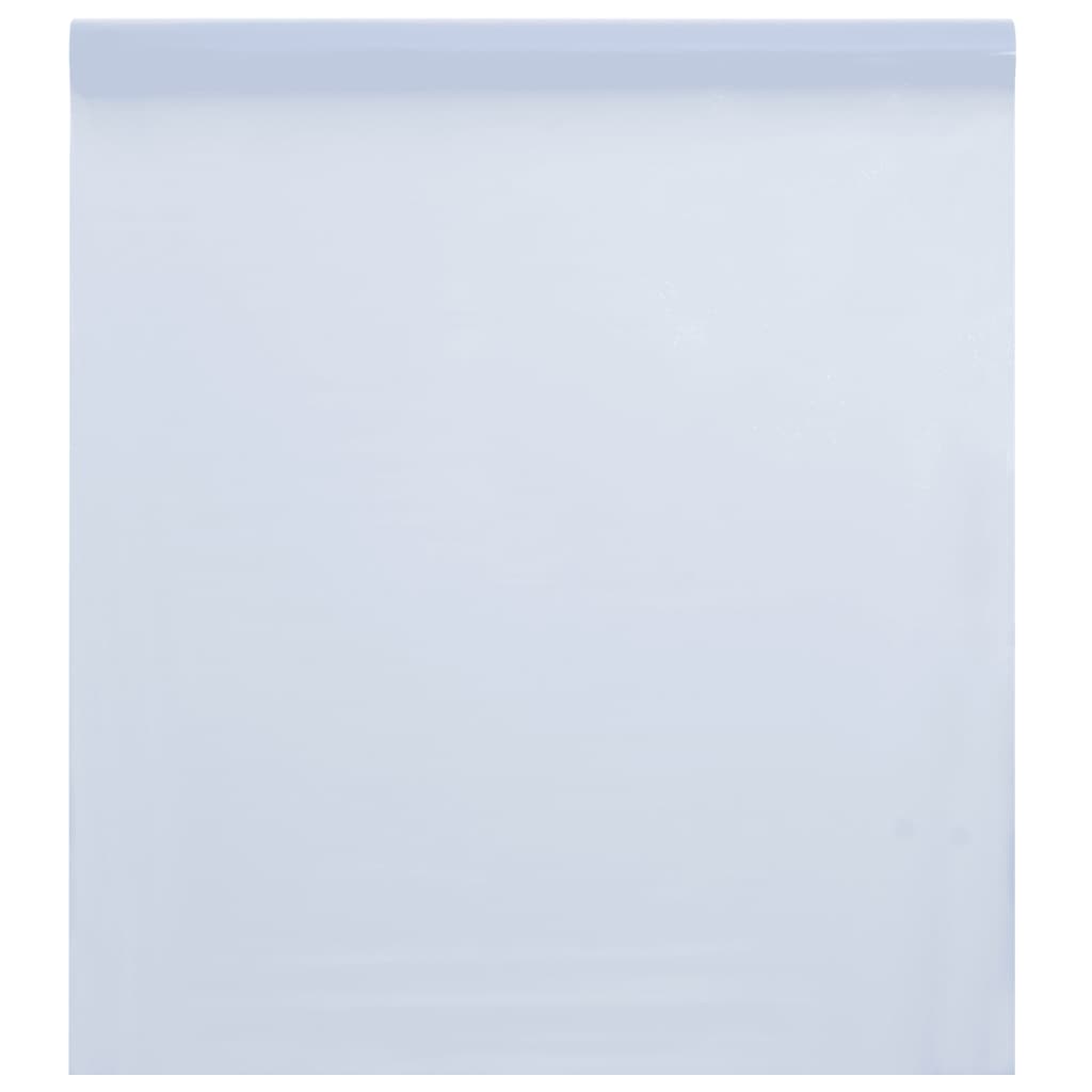 Vidaxx Fensterfolie statisch mattweiß 45x2000 cm PVC