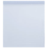 Vidaxl okenski film Static Matte Transparent White 45x2000 cm PVC