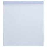 Vidaxx Fensterfolie statisch mattweiß 60x2000 cm PVC