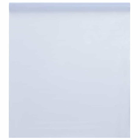 Vidaxx Fensterfolie statisch mattweiß 60x2000 cm PVC
