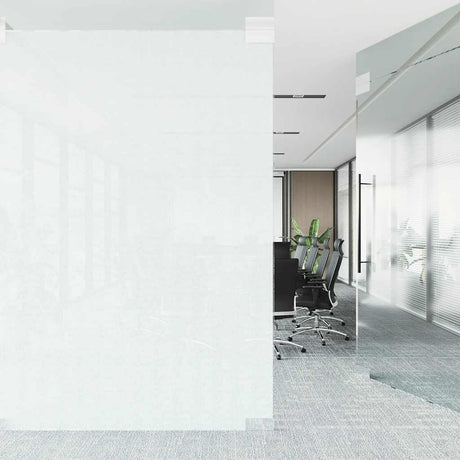 Vidaxx Fensterfolie statisch mattweiß 60x2000 cm PVC