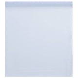 Vidaxx Fensterfolie statisch mattweiß 90x1000 cm PVC