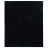 Película de ventana de Vidaxl estático Matte negro 45x500 cm PVC