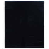 Vidaxl window film static matte black 45 x 1000 cm PVC