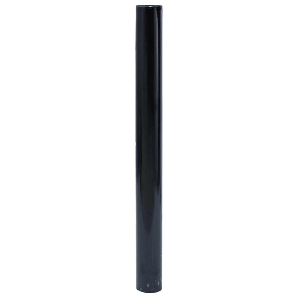Vidaxx Fensterfolie statisch mattschwarz 45 x 2000 cm PVC