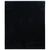 Vidaxx Fensterfolie statisch mattschwarz 60 x 2000 cm PVC