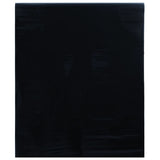 Vidaxx Fensterfolie statisch mattschwarz 60 x 2000 cm PVC