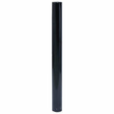 Vidaxx Fensterfolie statisch mattschwarz 60 x 2000 cm PVC