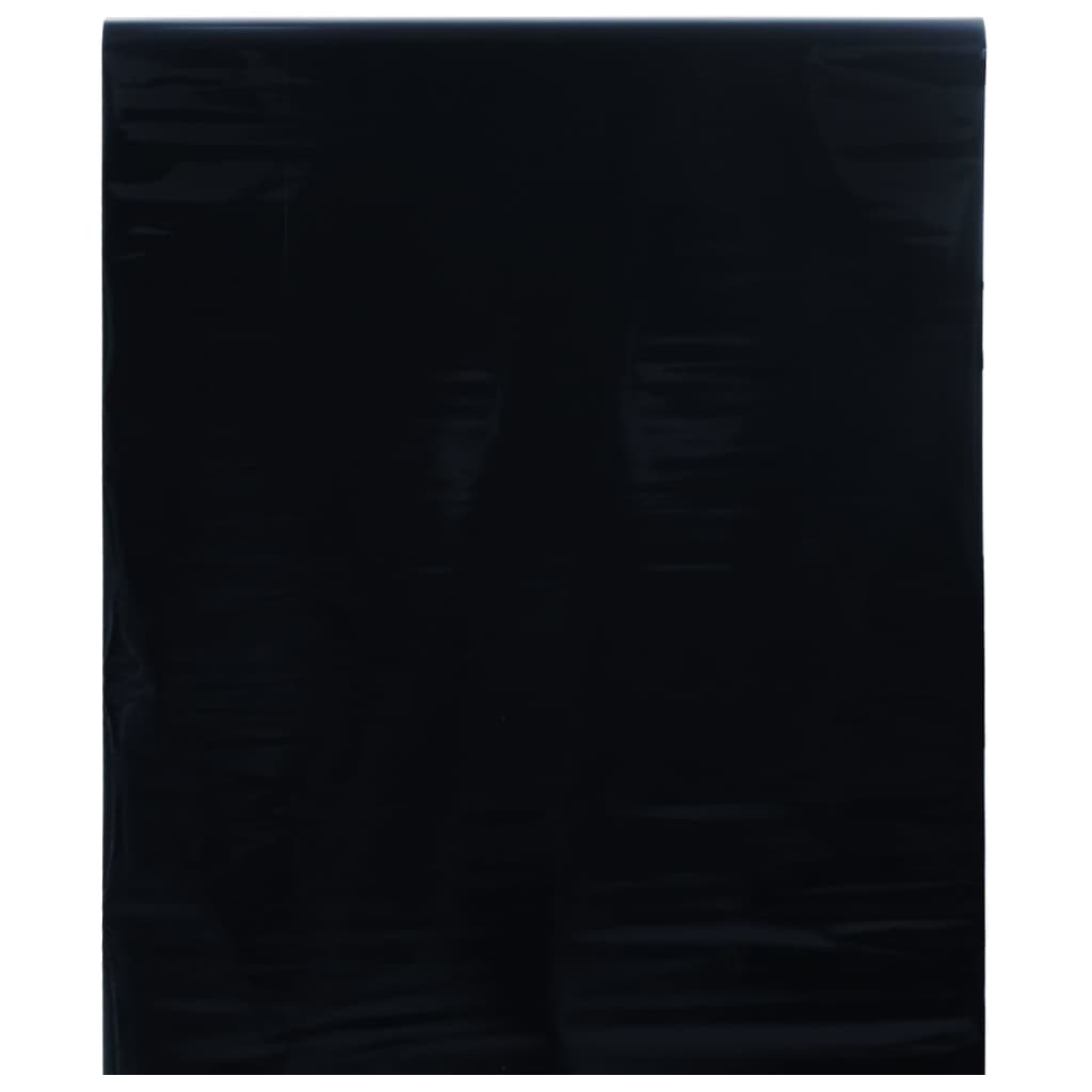 Okenski film Vidaxl Static Matte Black 90 x 2000 cm PVC