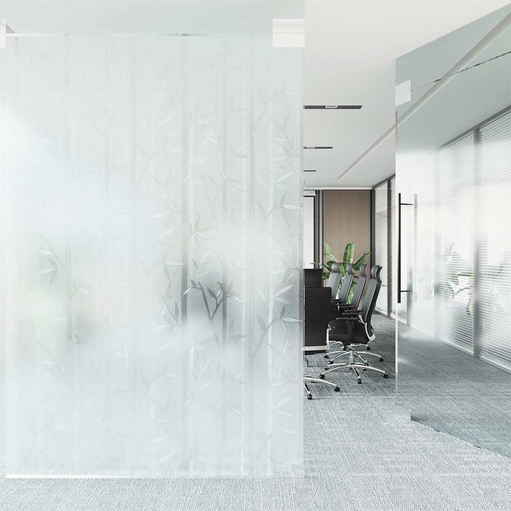 Vidaxx Fensterfolie Bambusmuster matt 45x500 cm PVC
