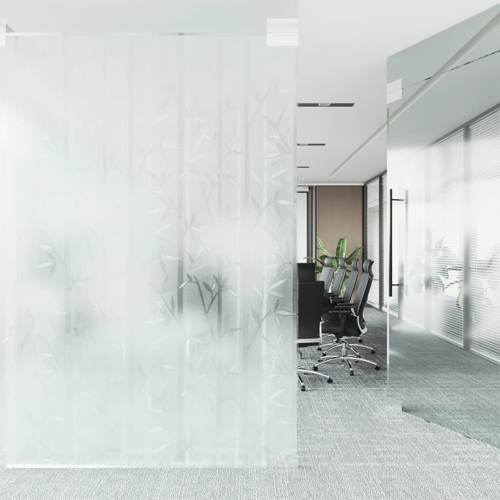 Vidaxx Fensterfolie Bambusmuster matt 45x500 cm PVC
