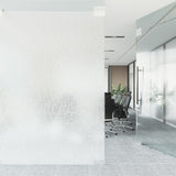 Vidaxl Window Film Star Pattern Mat 45x500 CM PVC