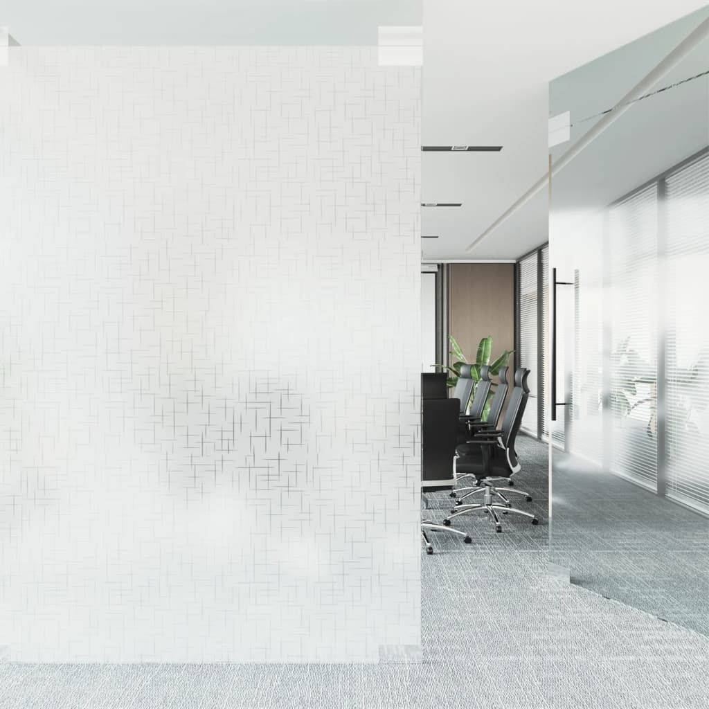 Vidaxx Fensterfolie Sternenmuster matt 60x500 cm PVC