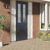 Vidaxx Fensterfolie Streifenmuster matt 45x500 cm PVC