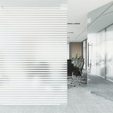 Vidaxx Fensterfolie Streifenmuster matt 60x500 cm PVC