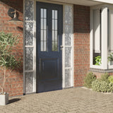 Vidaxx Fensterfolie Blumenmuster matt 45x500 cm PVC